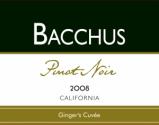 Bacchus - Pinot Noir Gingers Cuvee 2022