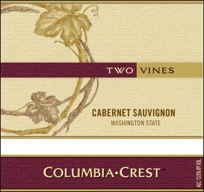 Columbia Crest - Two Vines Cabernet Sauvignon Washington NV (1.5L) (1.5L)