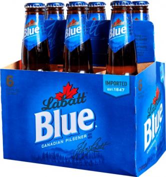 Labatts - Blue (6 pack 12oz cans) (6 pack 12oz cans)