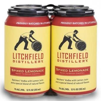 Litchfield Distillery - Spiked Lemonade (4 pack 12oz cans) (4 pack 12oz cans)