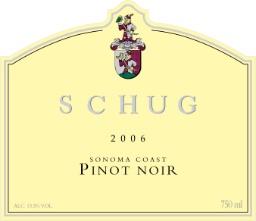 Schug - Pinot Noir Sonoma Coast 2017 (Each) (Each)