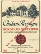 Château Recougne - Bordeaux Supérieur 2018