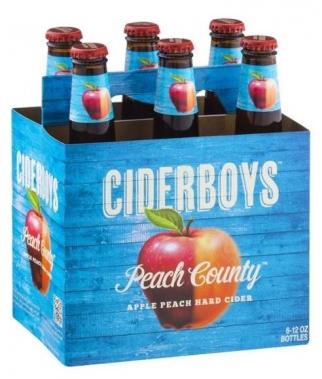 Ciderboys - Peach Apple Cider (6 pack 12oz cans) (6 pack 12oz cans)