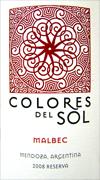 Colores del Sol - Malbec Reserva Mendoza 2020