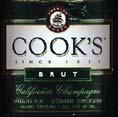 Cooks - Champagne Brut California 0 (4 pack 187ml)